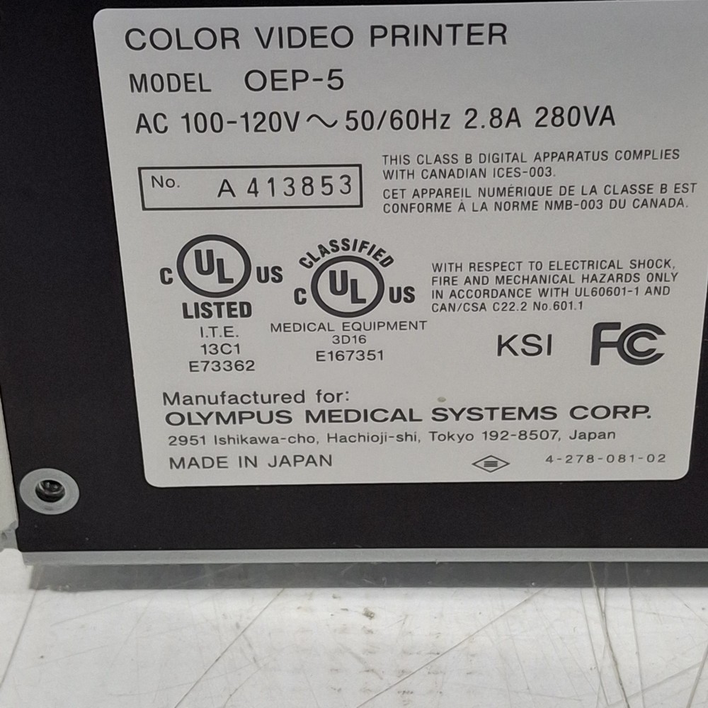 Olympus OEP-5 Color Video Printer