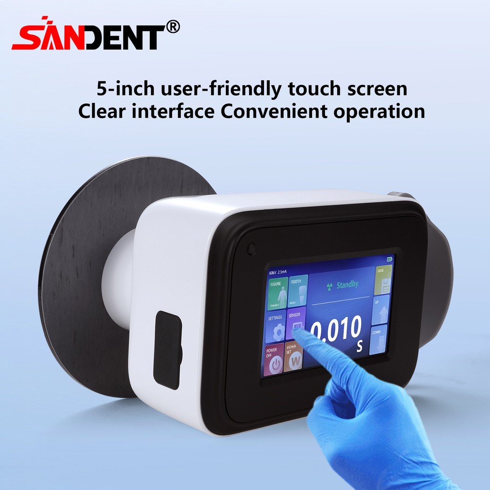 SANDENT X Mobile Unit System Ray Digital Machine High Frequency w/ Shield USA