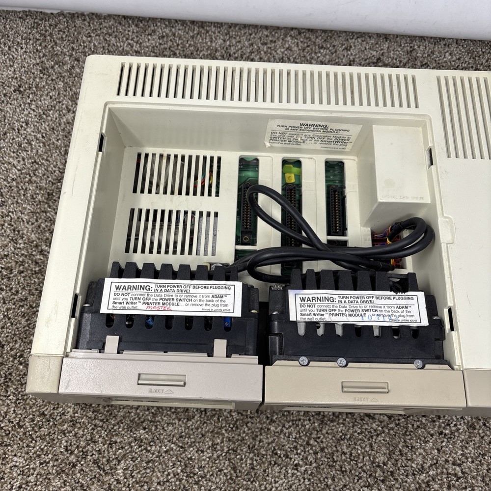 Coleco ADAM CPU ONLY Computer Cassette Drive ColecoVision System Working!