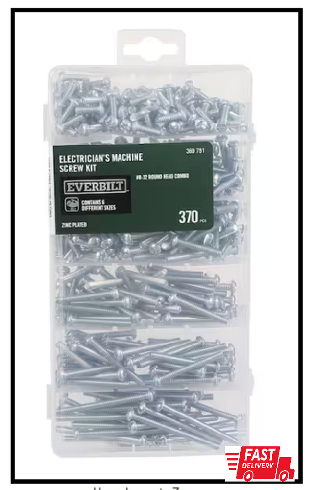 #8-32 Electricians Machine Screw Kit