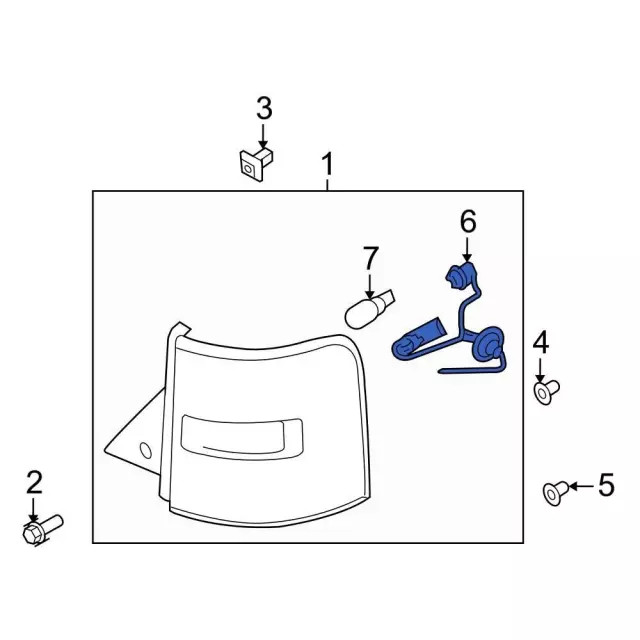 Genuine Ford Socket & Wire 8A8Z13410A
