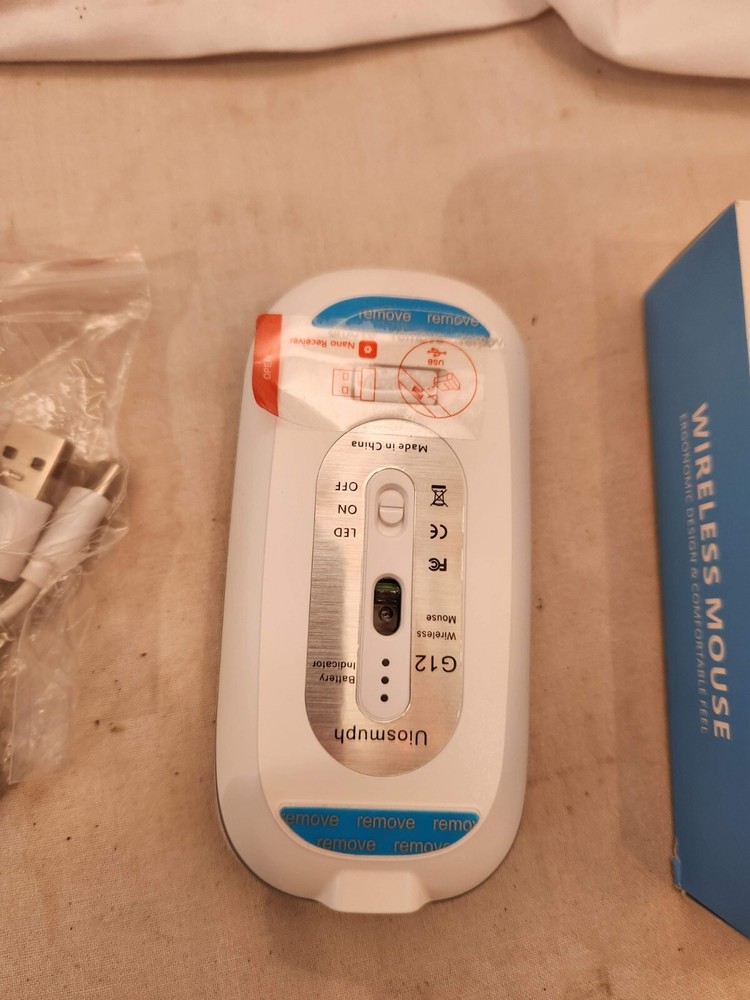 Universal Wireless Mouse viosmuph Rechargeable