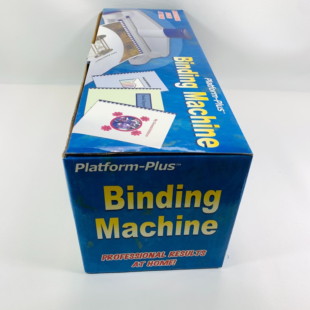 Platform Plus Binding Machine for Scrapbooking, Reports, & More Up to 100 Sheets