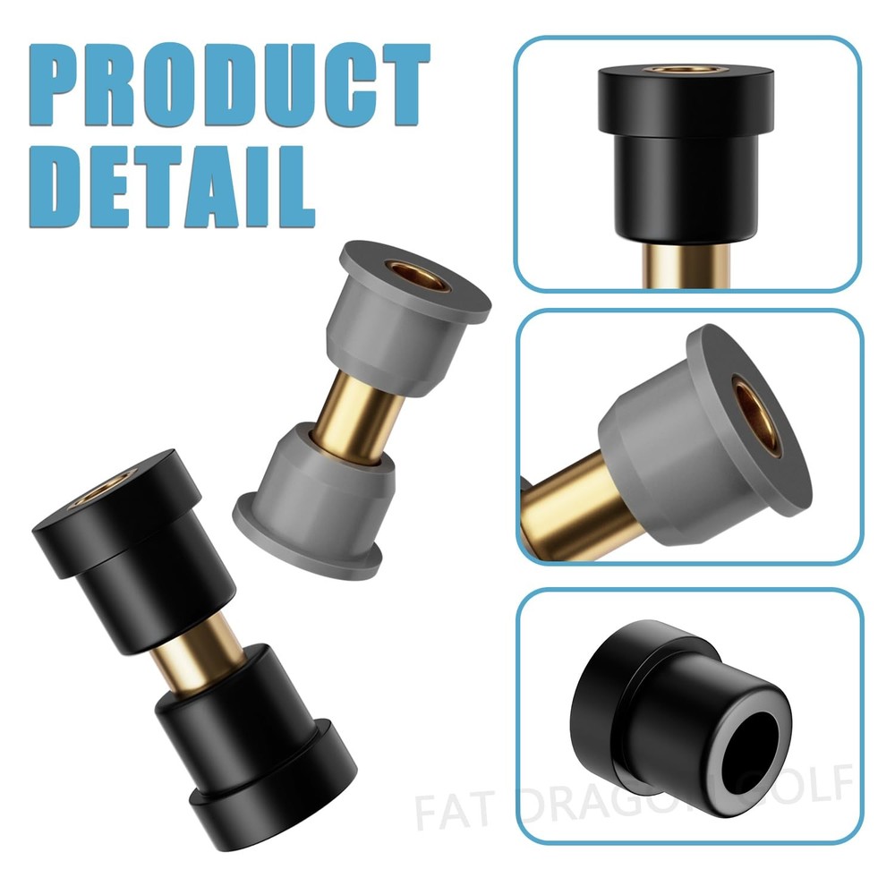 Panglong Club Car Precedent Bushing Kit, Rubber&Polyurethane Kit