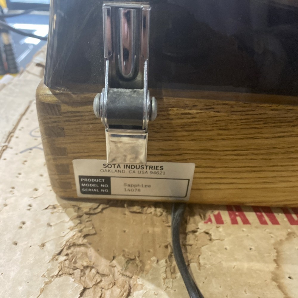 SOTA Sapphire Vintage Turntable