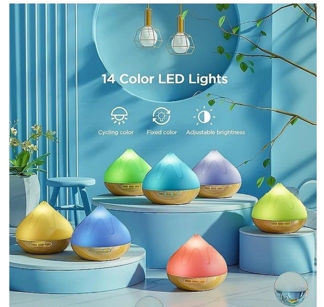 Essential Oil Diffuser for Home: 500ML Aroma Diffuser