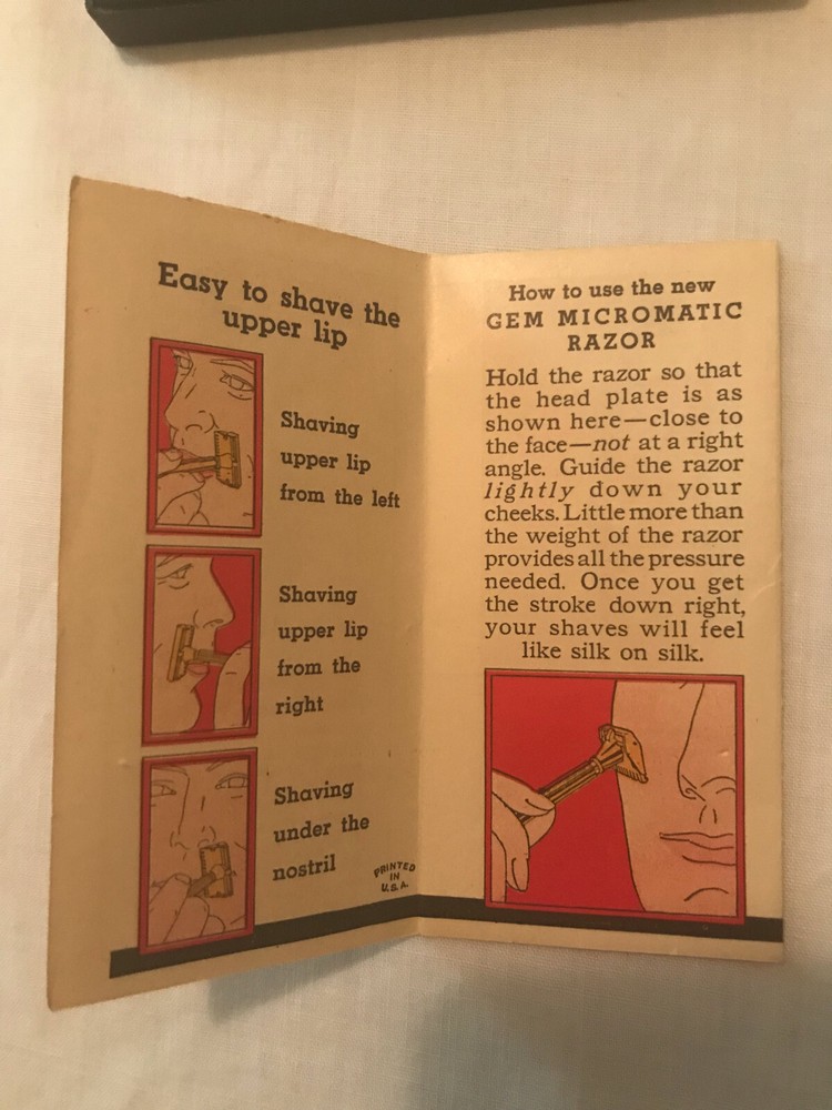 Vintage Gem Micromatic Razor in Original Box #2