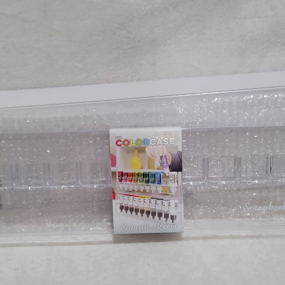 ColorCase Art Organizer - Stackable Scrapbook Storage for .5oz Bottles