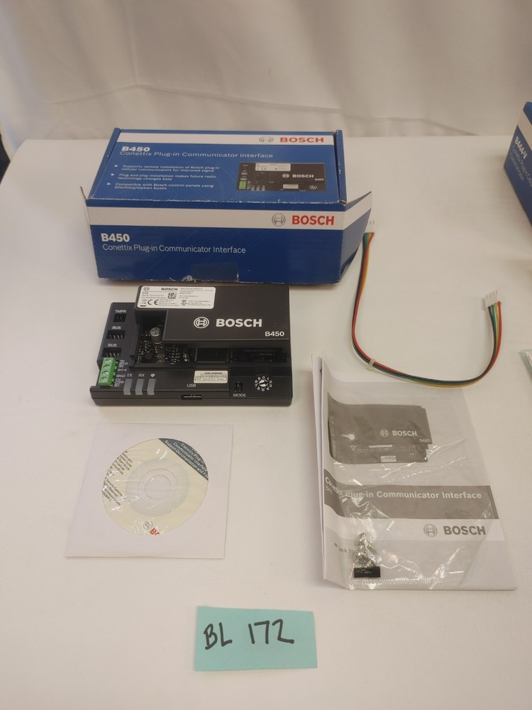 Bosch B450 Conettix Plug-in Communicator Interface OPEN BOX, UNUSED