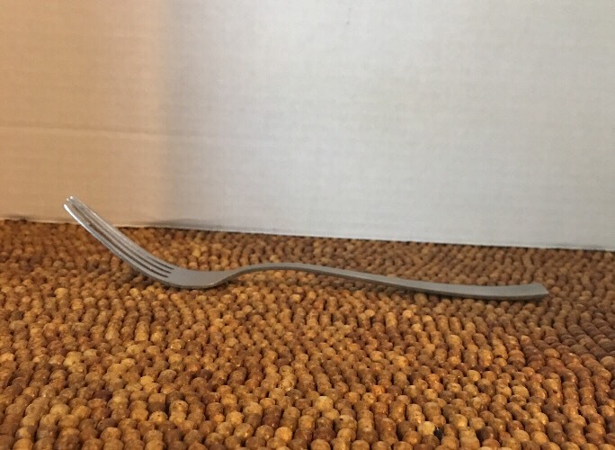 Cambridge Stainless Curved Up Tip ARDEN SATIN Dinner Fork 8"