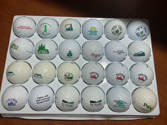 MICHIGAN P Q GOLF COURSE: LOGO BALLS