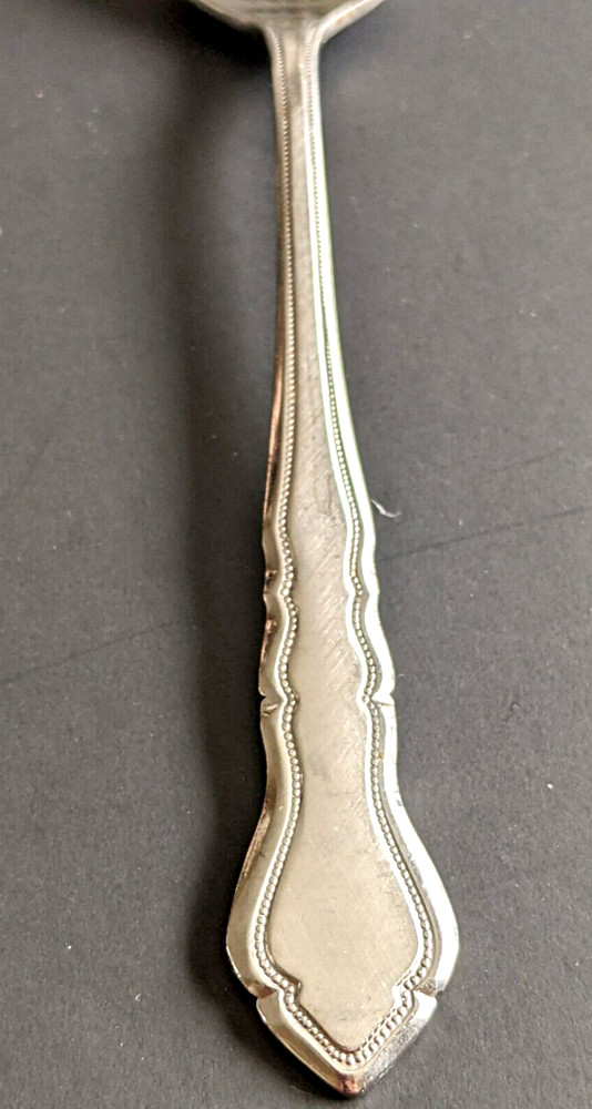 Reed & Barton Burnished Carriage 3 Stainless Teaspoon Rebacraft Flatware 6.5"