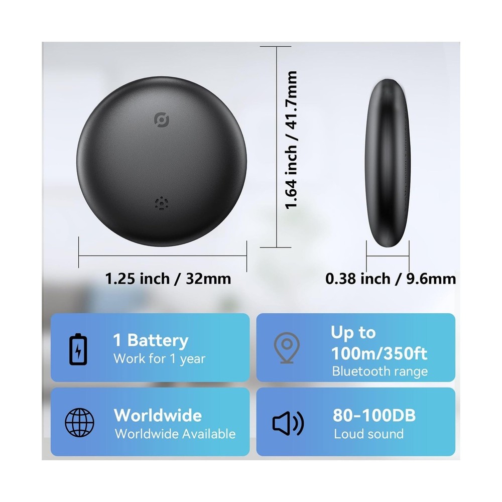 Air Tracker Tags for Android or iOS, Dual System Air Smart Tags-4 P... Fast Ship