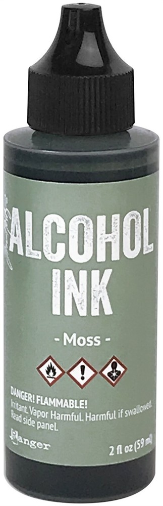 Tim Holtz Alcohol Ink 2oz-Moss