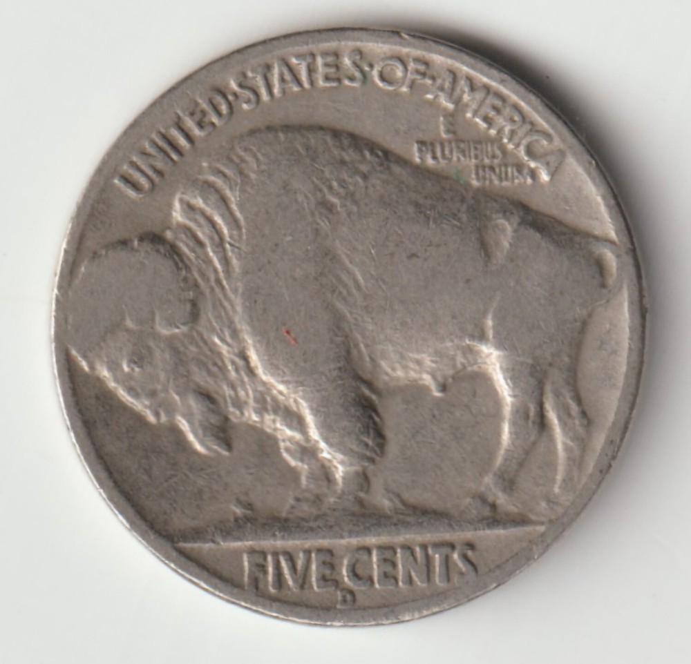 1937-D Buffalo Nickel @