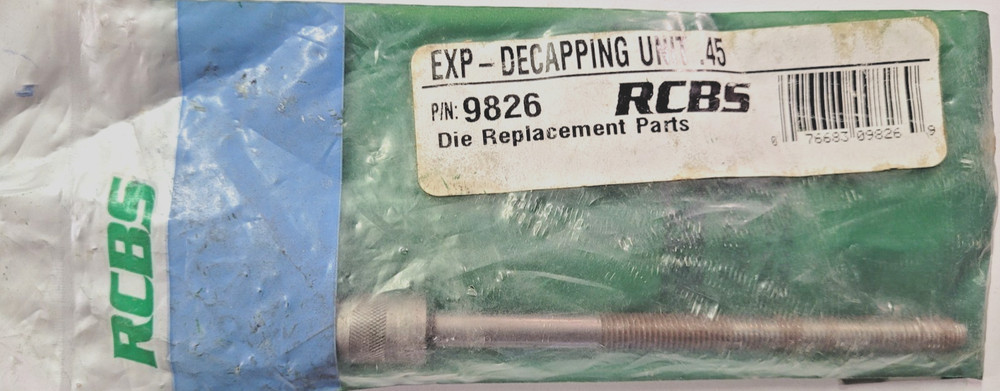 RCBS 09812 EXP-Decapping Unit Replacement Decapping Unit for .45
