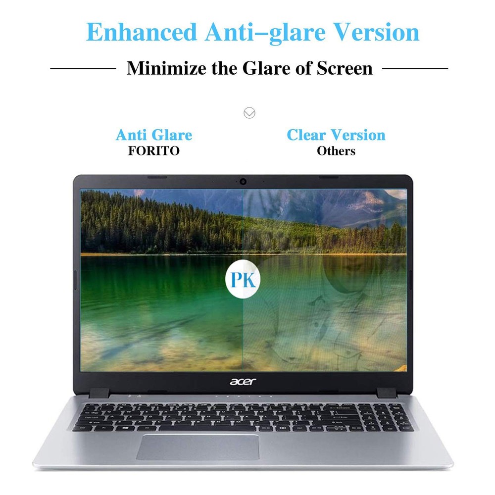15.6" Laptop Anti-Glare Screen Protector - 2-Pack, Scratch & Dust Resistant