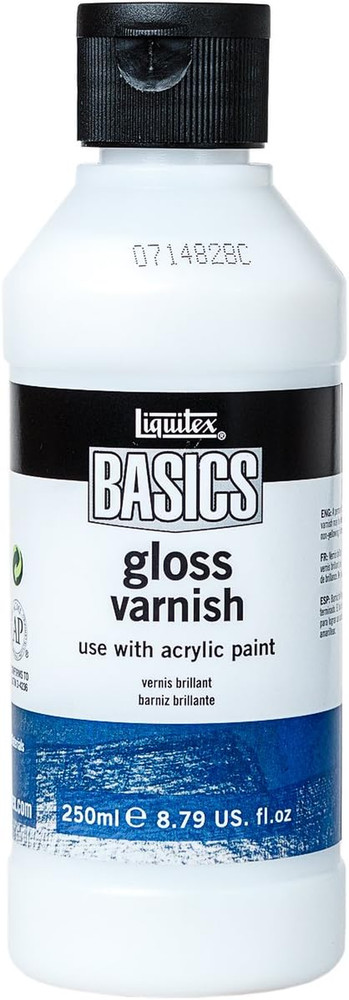BASICS Gloss Varnish, 250Ml (8.4Oz) Bottle
