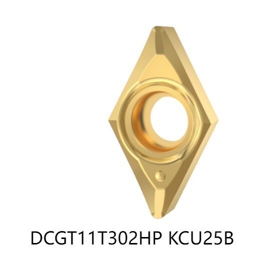 5   PCS  ORIGINAL  INSERTS      DCGT11T302HP KCU25B