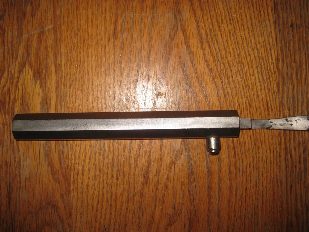 Muzzleloader Barrel 0.45" Cal, 7 7/8" long x 15/16", Tang