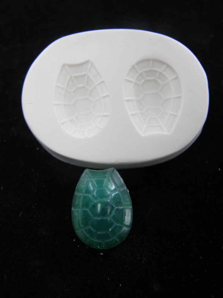 Turtle Shell Polymer Clay Mold 2 in 1 (MD1074)