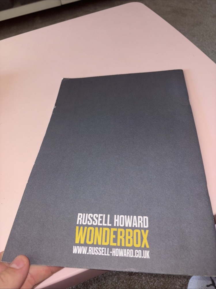 Russell Howard Wonderbox Live Tour 2014 Comedy Programme