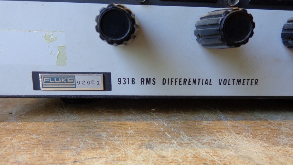 Fluke 931B RMS Differential Voltmeter