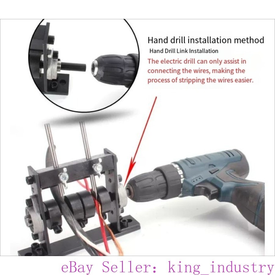 Manual Portable Wire Stripping Machine Scrap Cable Peeling Machine Stripper