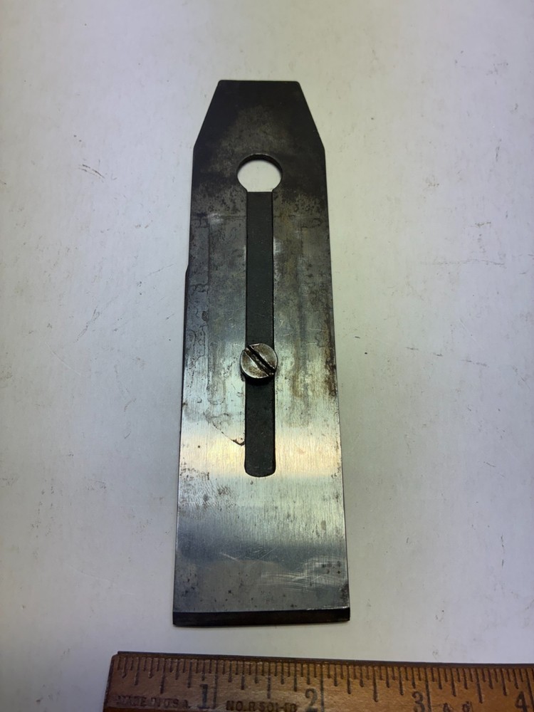 STANLEY #113 PLANE IRON AND CAP IRON