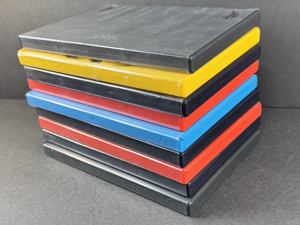 Empty DVD cases