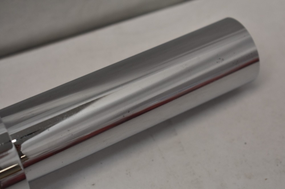 Chrome Finish Push Fit Bathroom Sink Stopper Drain Valve Replacement Unit