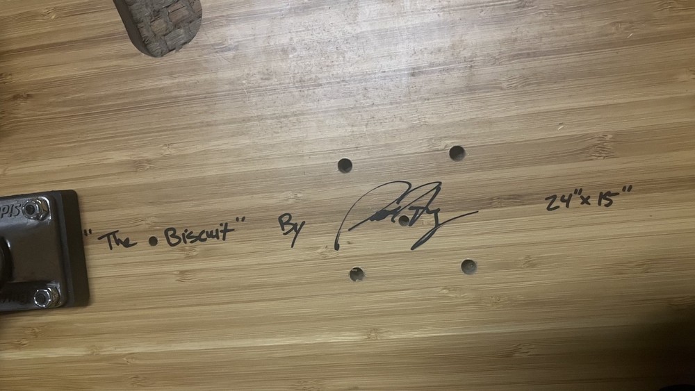 Hamboards • Biscuit • Complete Skateboard 24" • Signed & Numbered 01/01 - unique