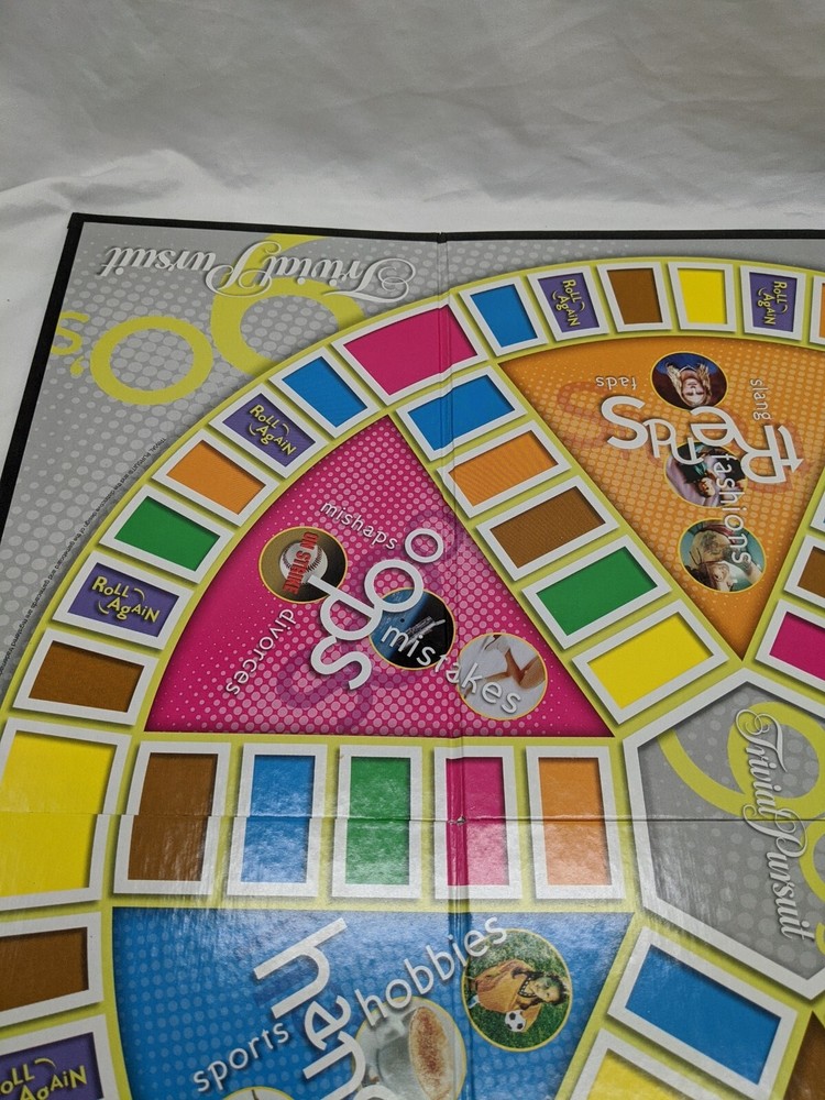 90s Trivial Pursuit Replacement Board