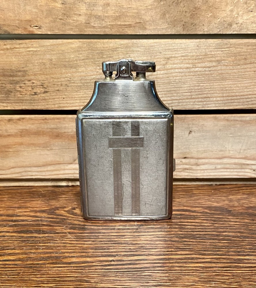 Vintage Ronson Mastercase Lighter And Case Combination All Original