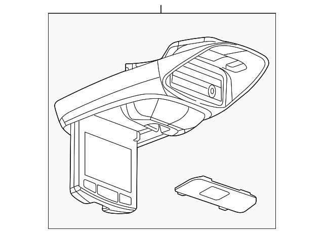 Genuine GM Display Unit 15233869
