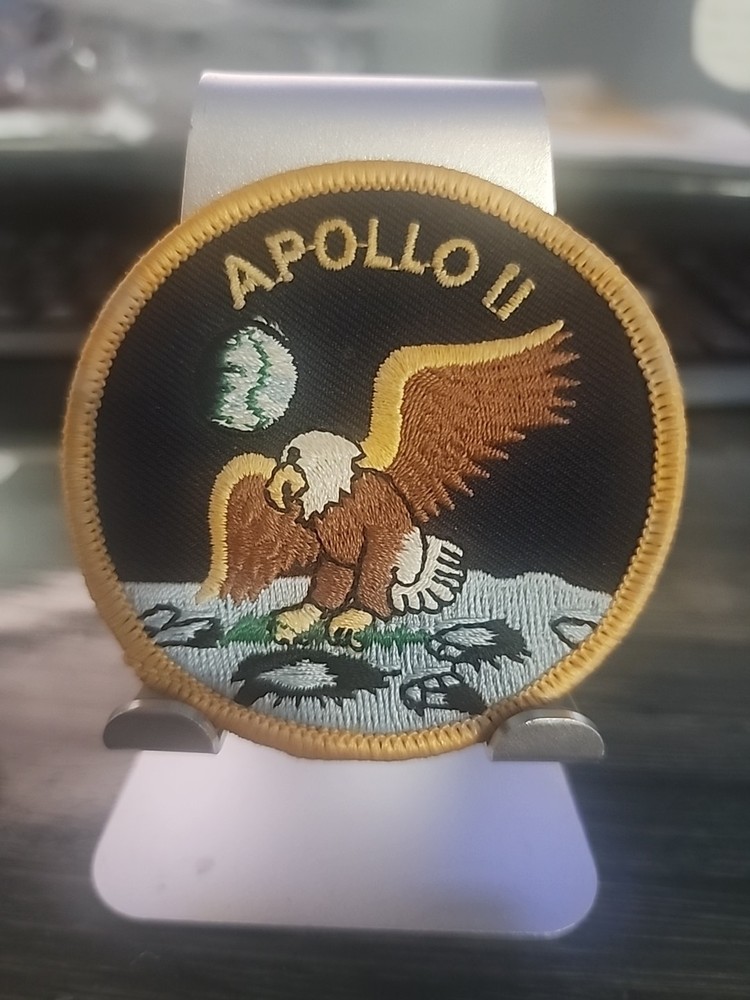 APOLLO 11 4 INCH ROUND  EMBLEM PATCH