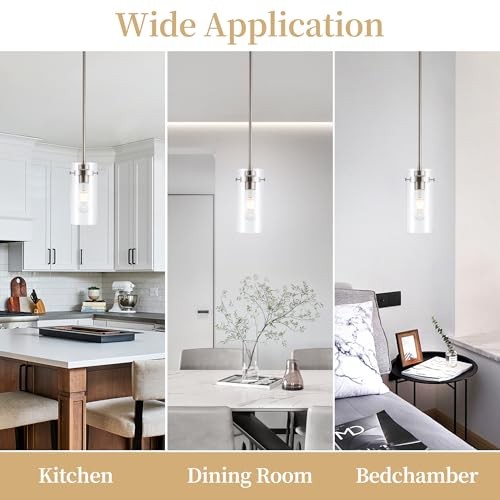 Pendant Lights Kitchen Island, Kitchen Lights Ceiling Hanging, Kitchen 1 Pack