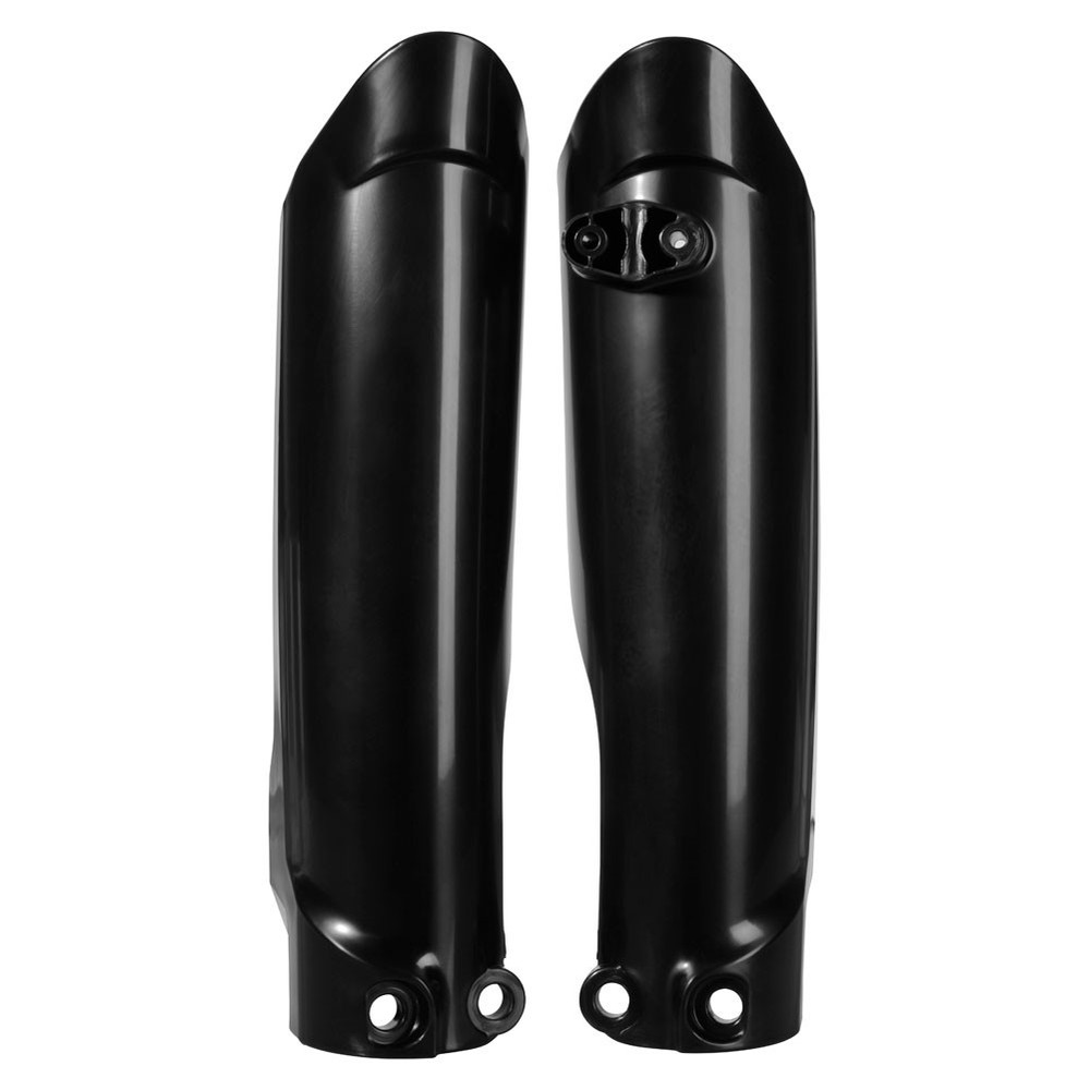 Acerbis Lower Fork Cover Set - Black - Plastic