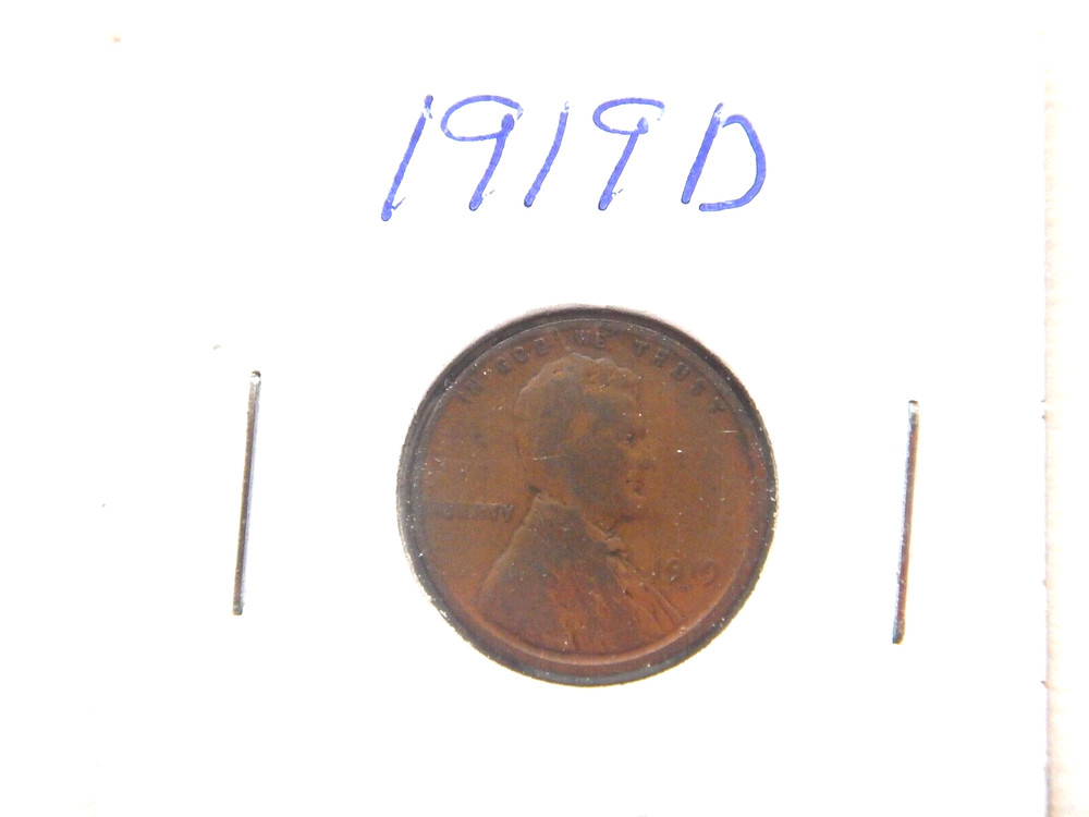 1919 (D) Lincoln Penny