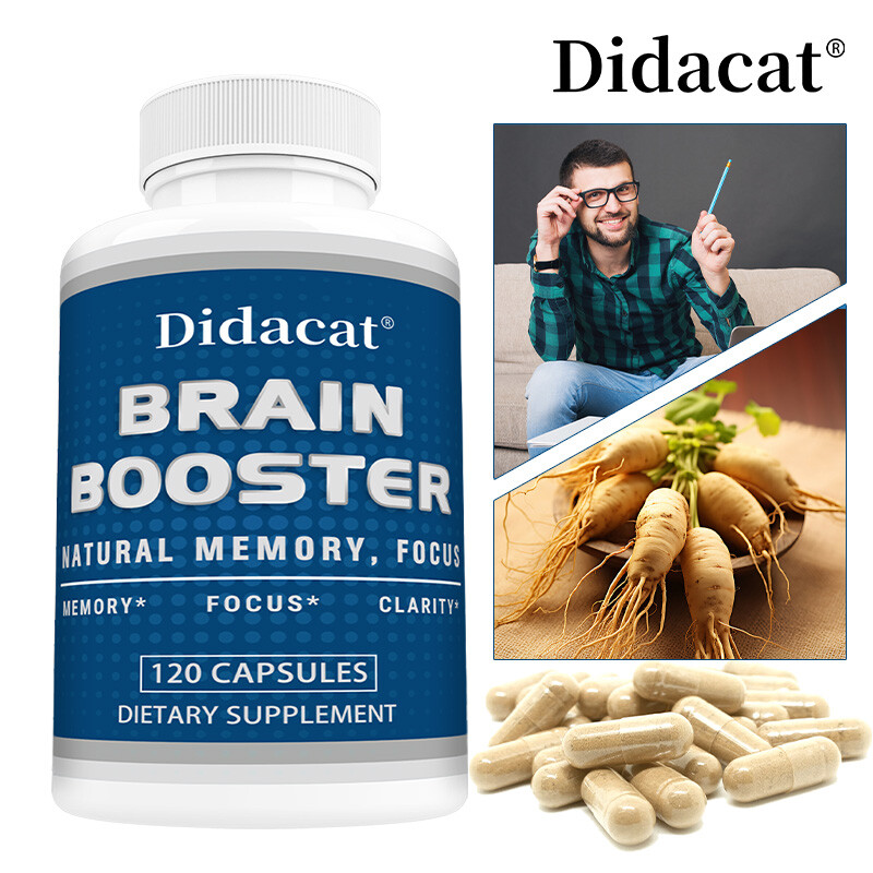 Brain Booster, Supports Brain Health,Cognitive Function,Memory & Focus