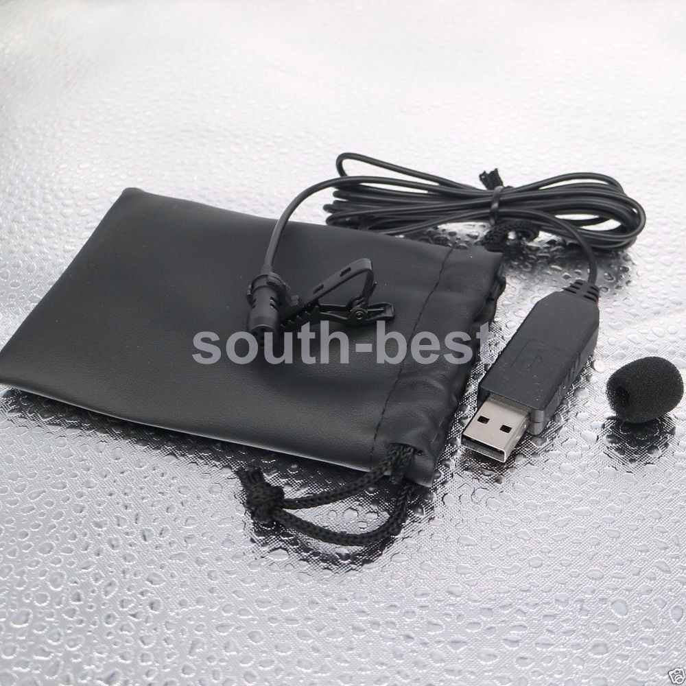 Tablets Networking Laptop Desktop USB Microphone Accessories Lapel Lavalier Mic