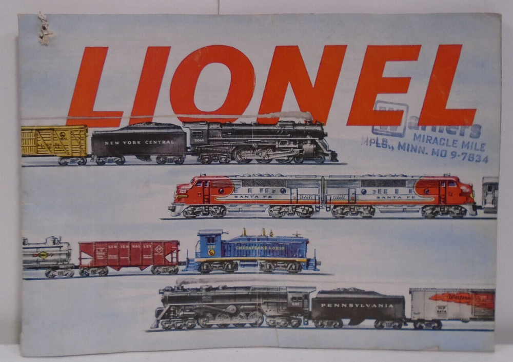 1953 Lionel Catalog