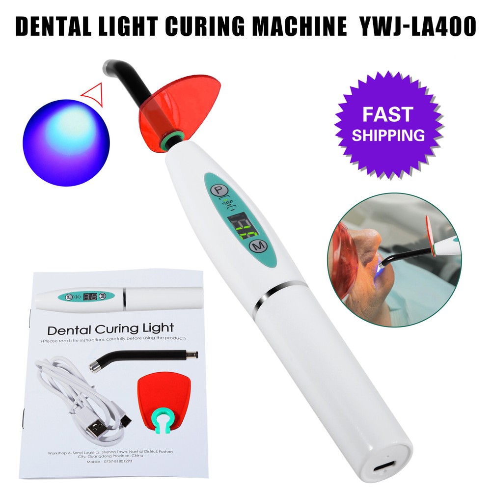 Woodpecker DTE Dental iLed 5 Second Curing Light LED Curing Lamp 2200mw/cm²