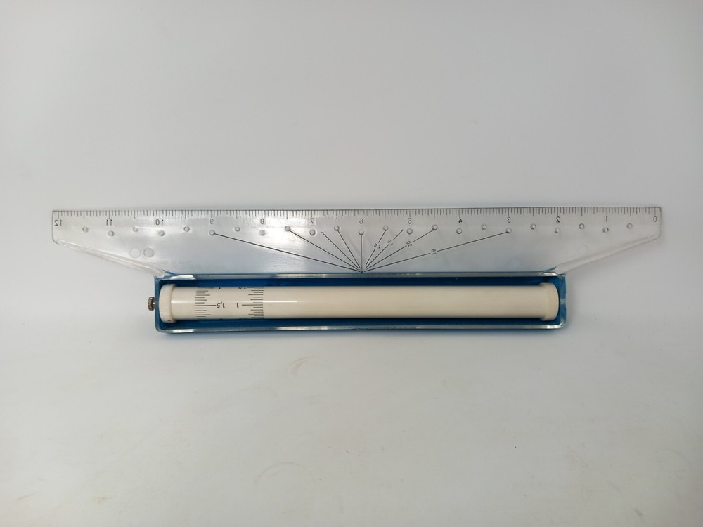 Vintage German Made ROLL - RULER Architect Technical Drawing Equipment