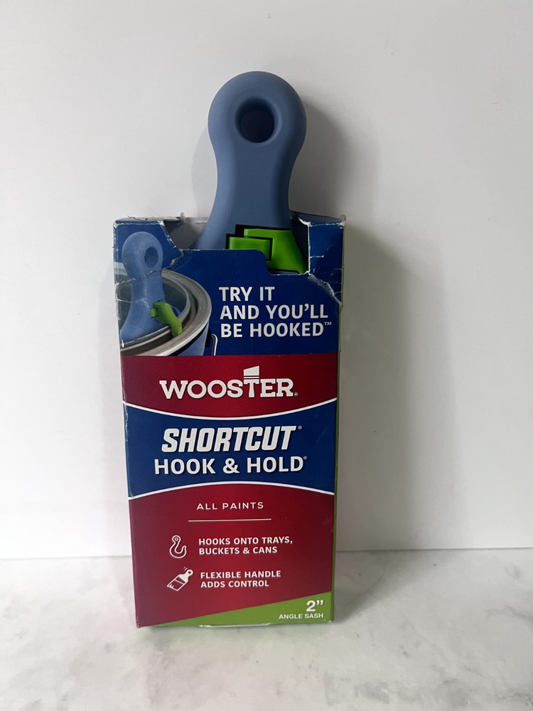 2 In. Shortcut Hook & Hold Polyester Angle Sash Brush