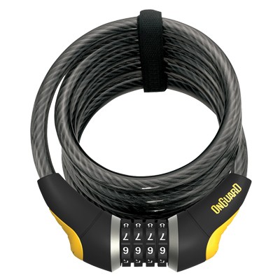 Onguard Doberman 8031 Combo Cable Lock 6 Ft Security