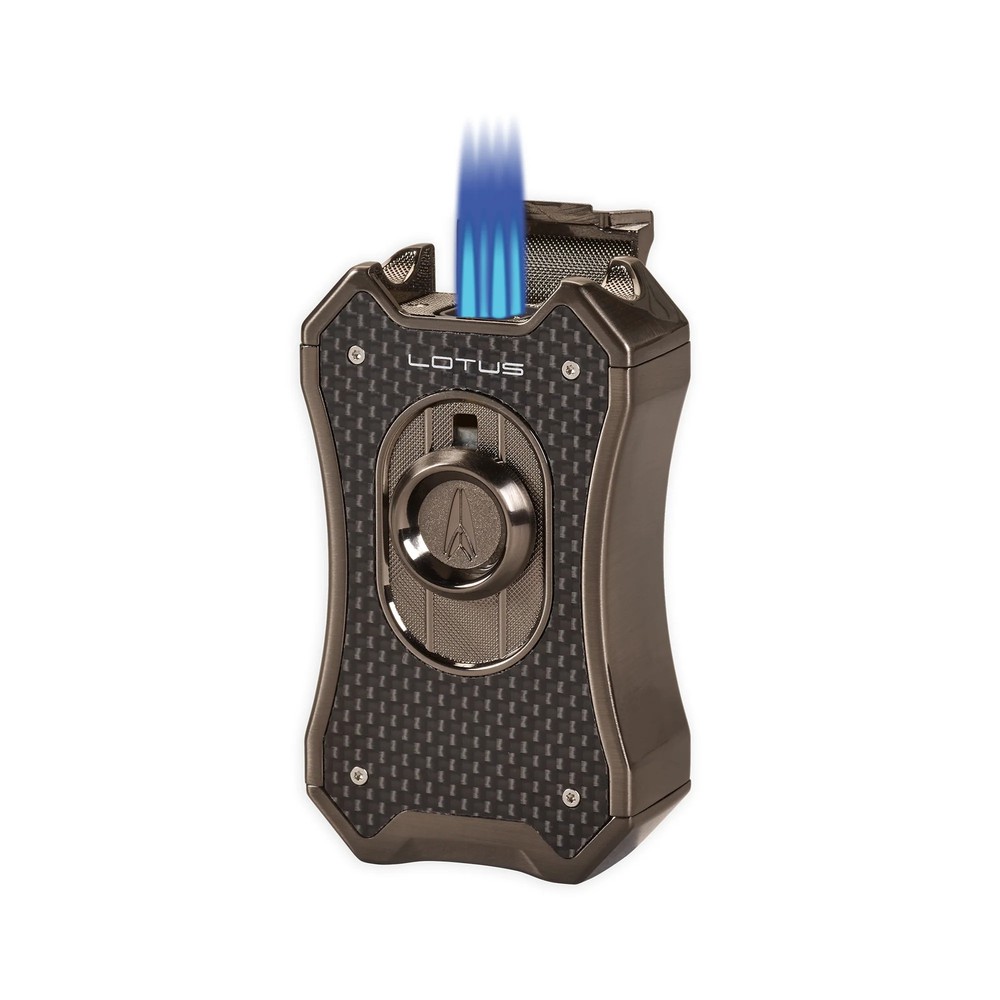 LOTUS Emperor Desktop Lighter - Black with perf