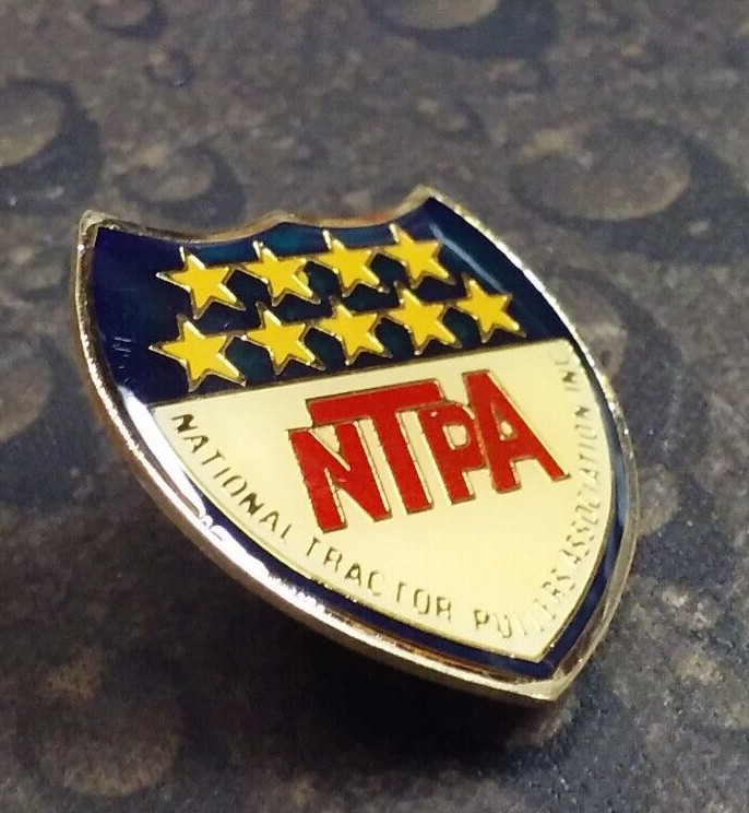 National Tractor Pullers Association pin badge NTPA