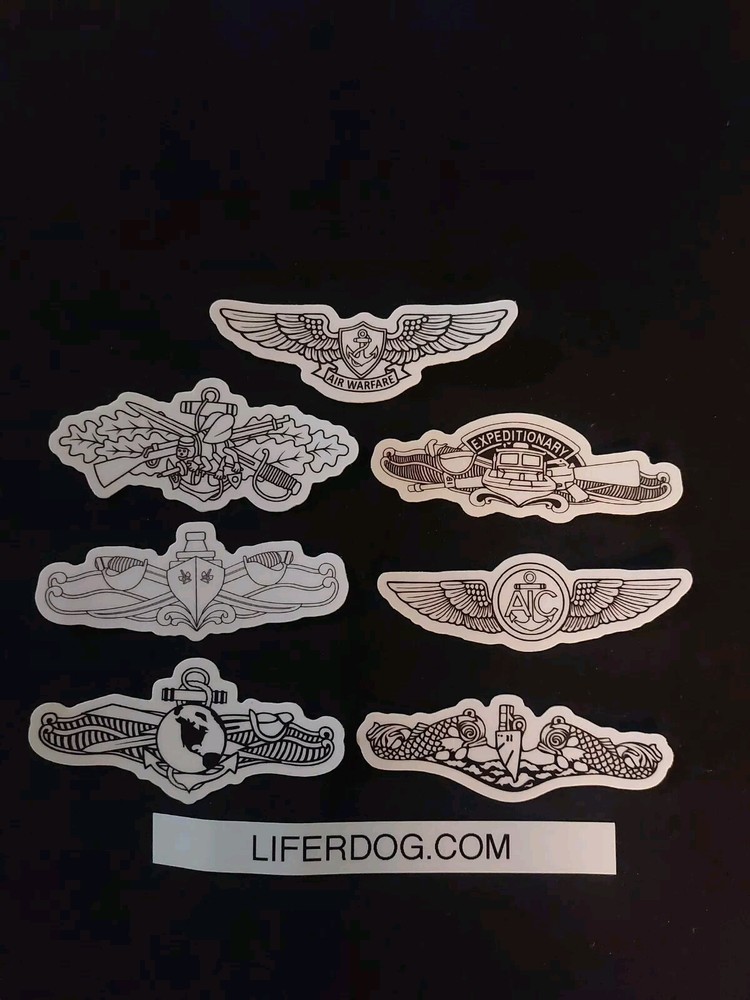 3 INCH ENLISTED AIRCREW AC STICKER