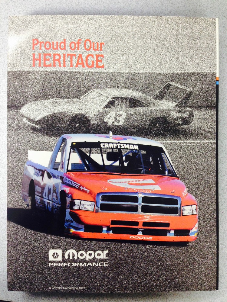 Mopar Oval Track Modifications Manual 3rd Edition Part Number: P5249959